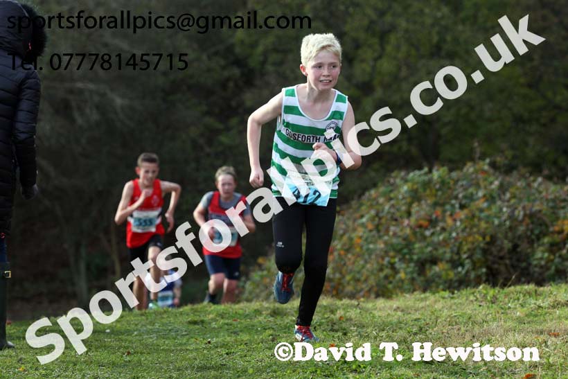 Boys under-13s 2017 Start Fitness North Eastern Harrier League, Aykley Heads, Durham. Photo:  David T. Hewitson/Sports for All Pics